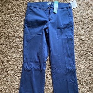 Lila Ryan Giselle Wide Leg Pant (steel blue)